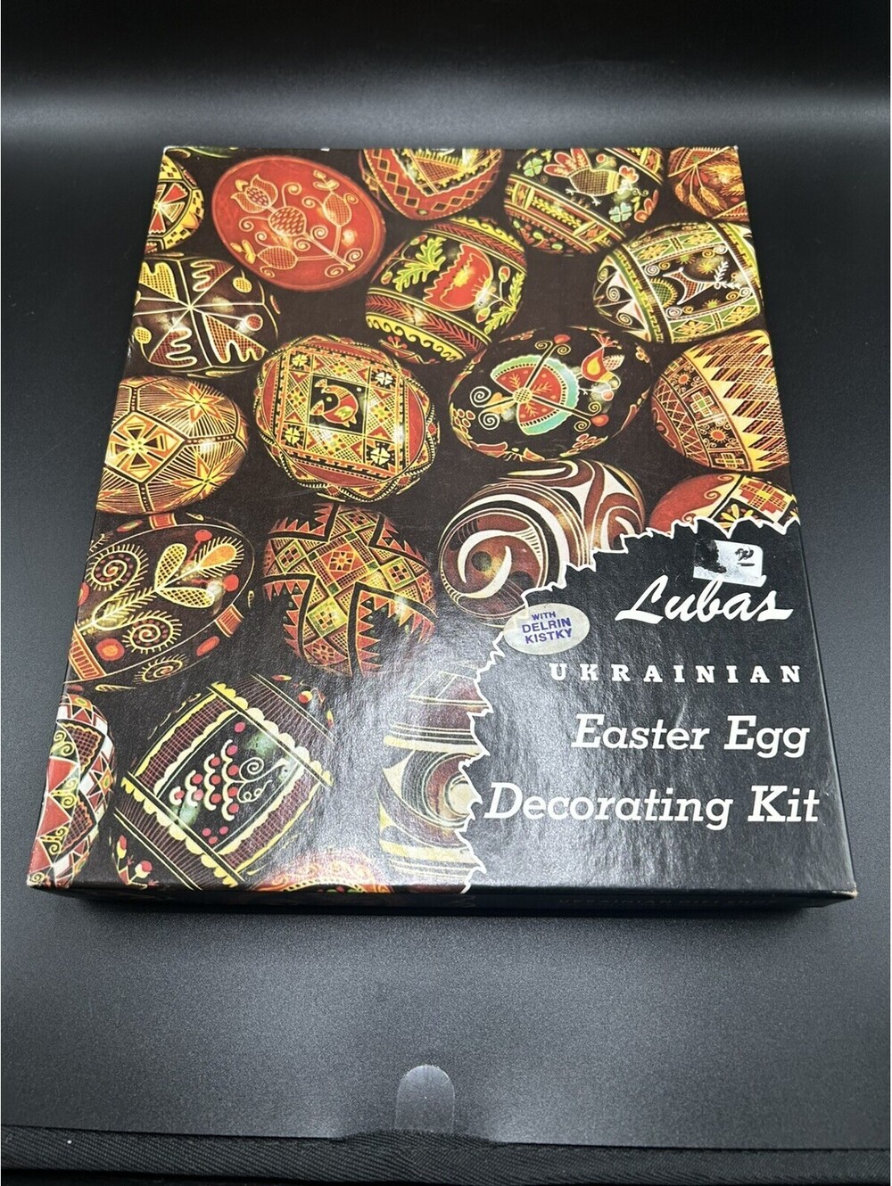 Vintage Luba's Ukrainian Easter Egg Decorating Kit 80’s New But Open w/extra wax